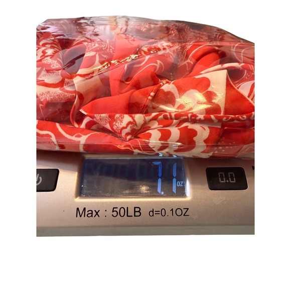 River Island Women Red White Floral Patchwork Maxi Dress Slit UK 12 US 8 No Belt - Picture 8 of 8